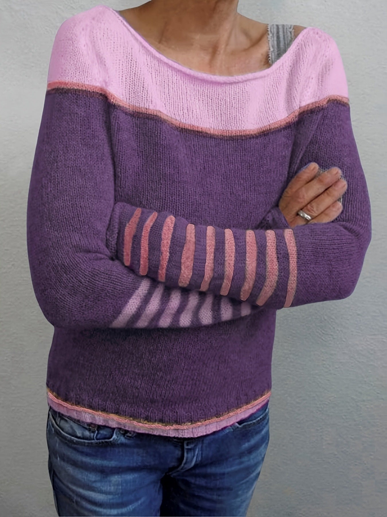 Isavielle - Striped Cashmere Sweater