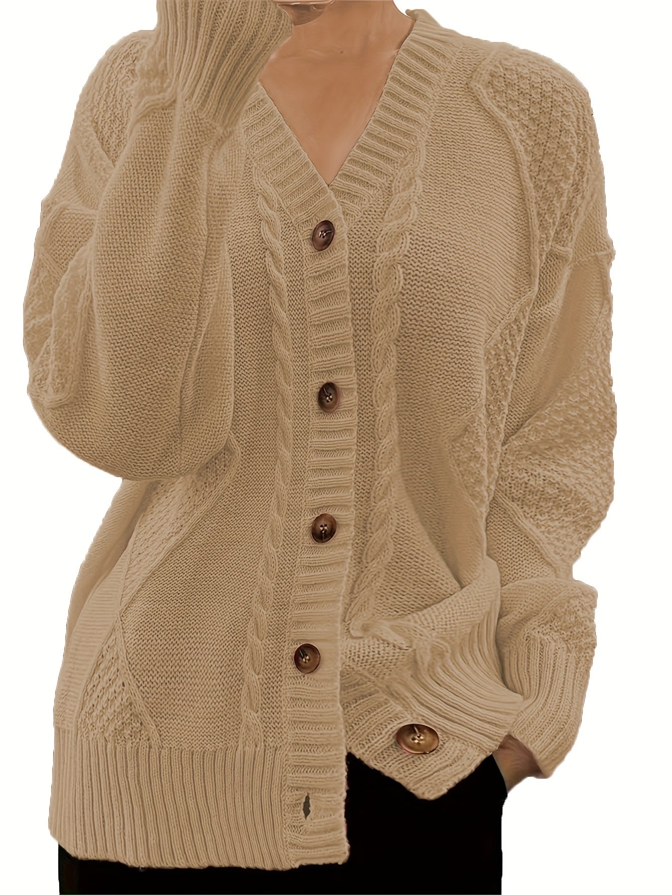 Liana - Cardigan Élégant Boutonné
