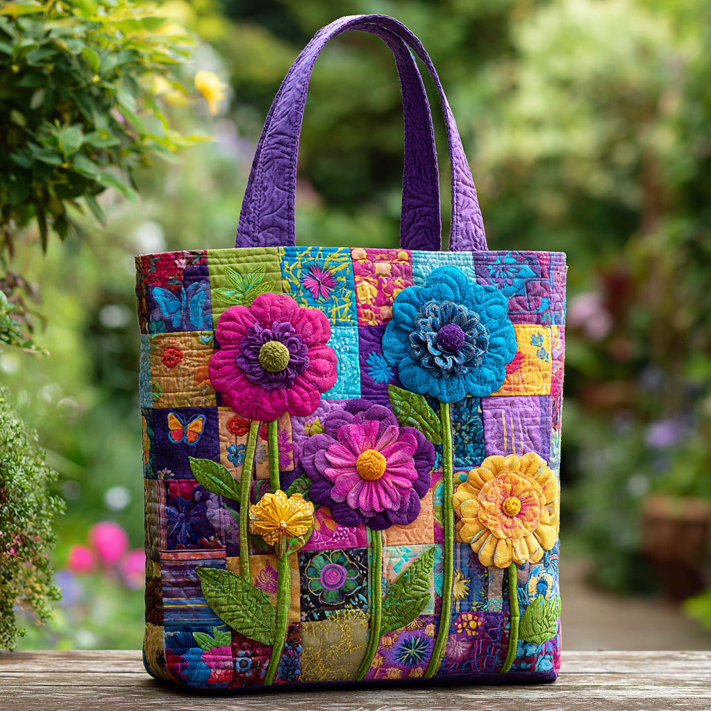 Gwenavella - Sac Artistique Avec Motif Floral 3D