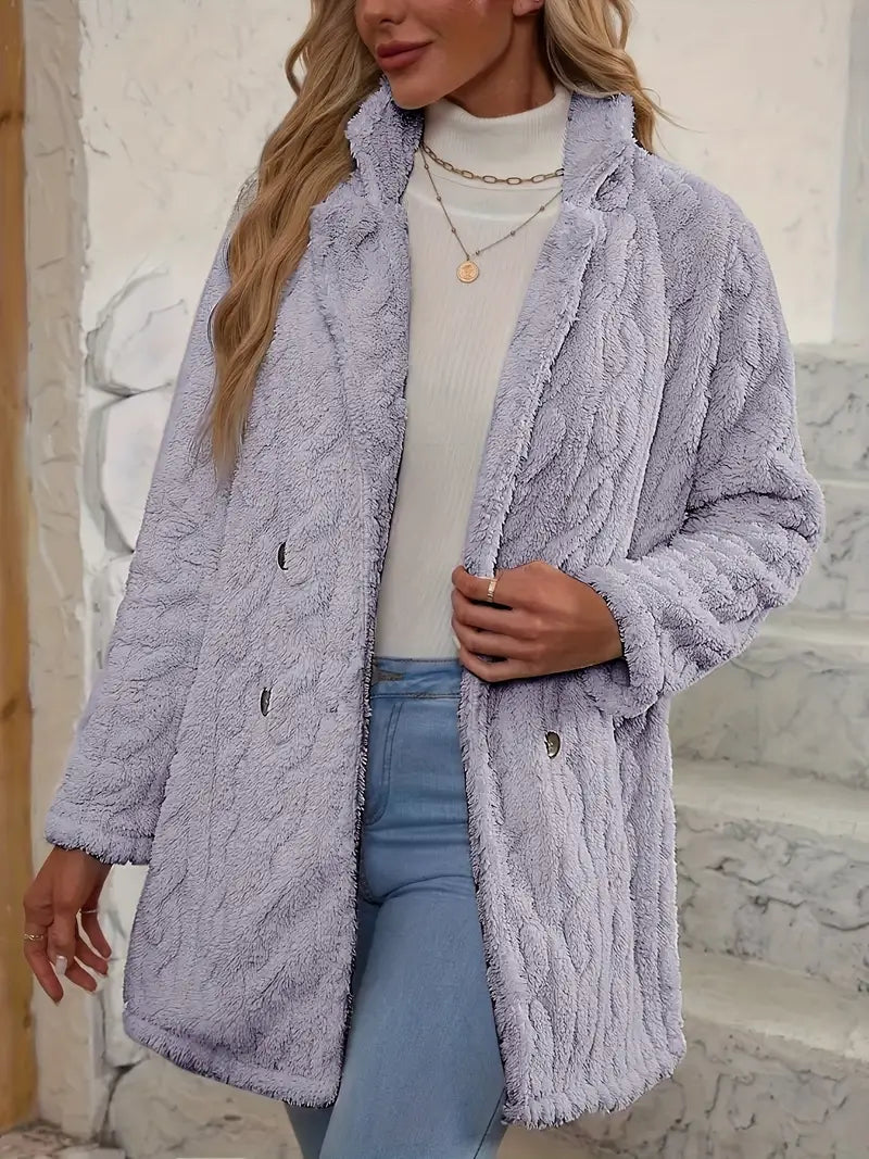 Léa - Women's faux fur coat