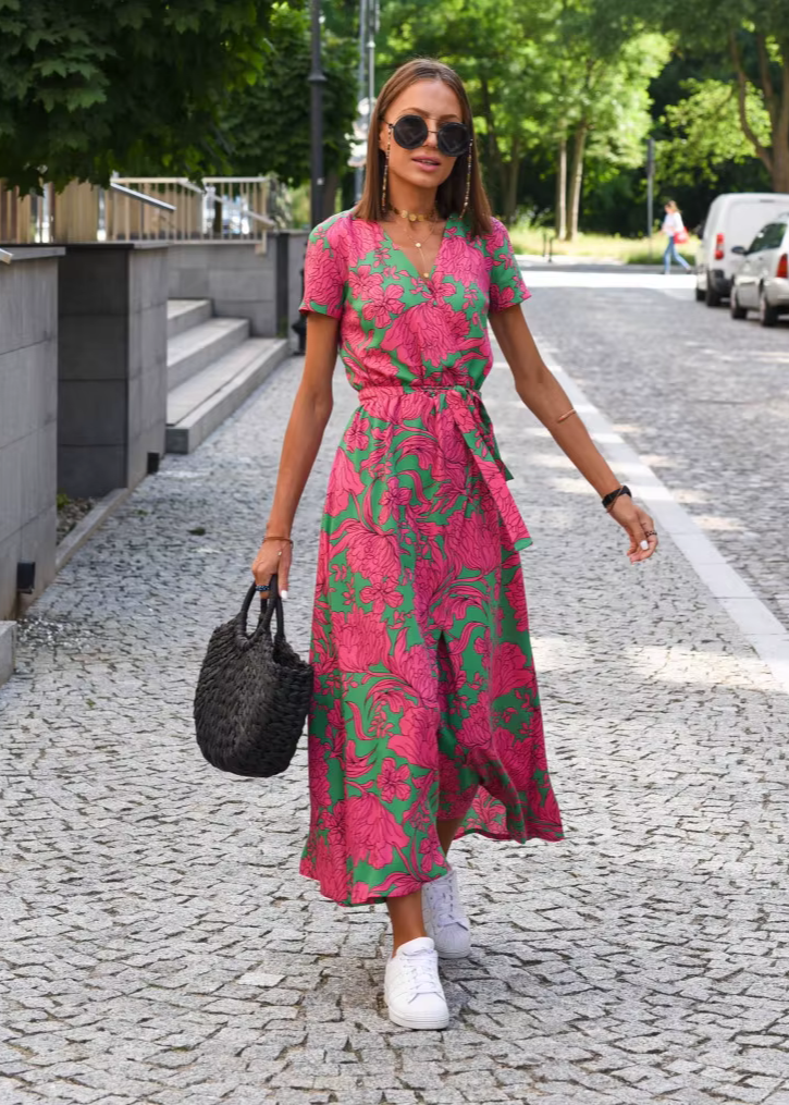 Siena - Robe d'Été Souple et Moderne