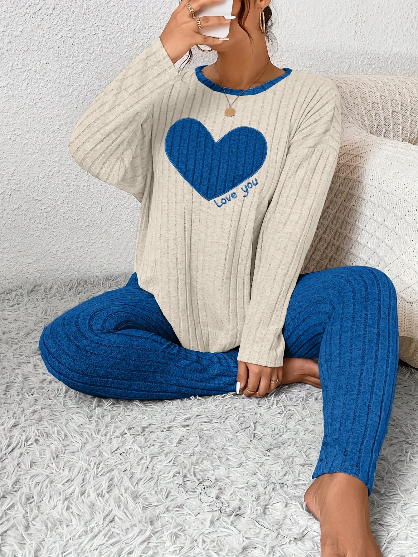 Javelle - Comfort Relax Heart Loungewear Set