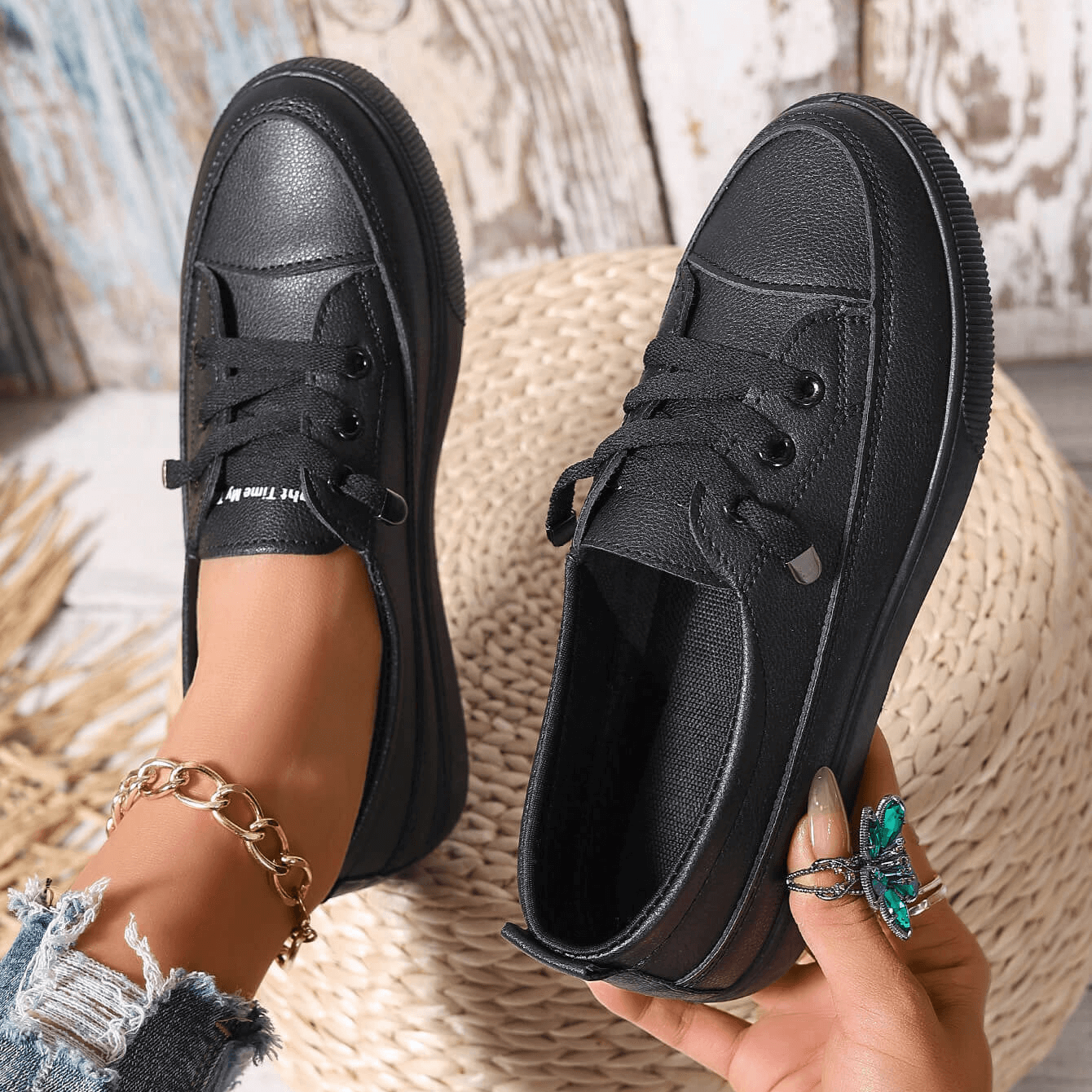 Kassiane - Chaussures Plates Orthopédiques Femme