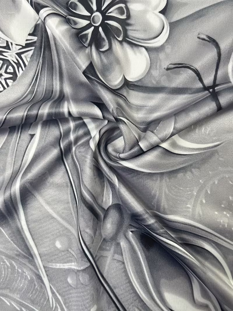 Faylorisse - Fashionable Floral Print Top