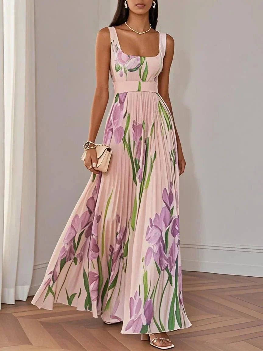 Roselitha - Elegant Floral Maxi Dress