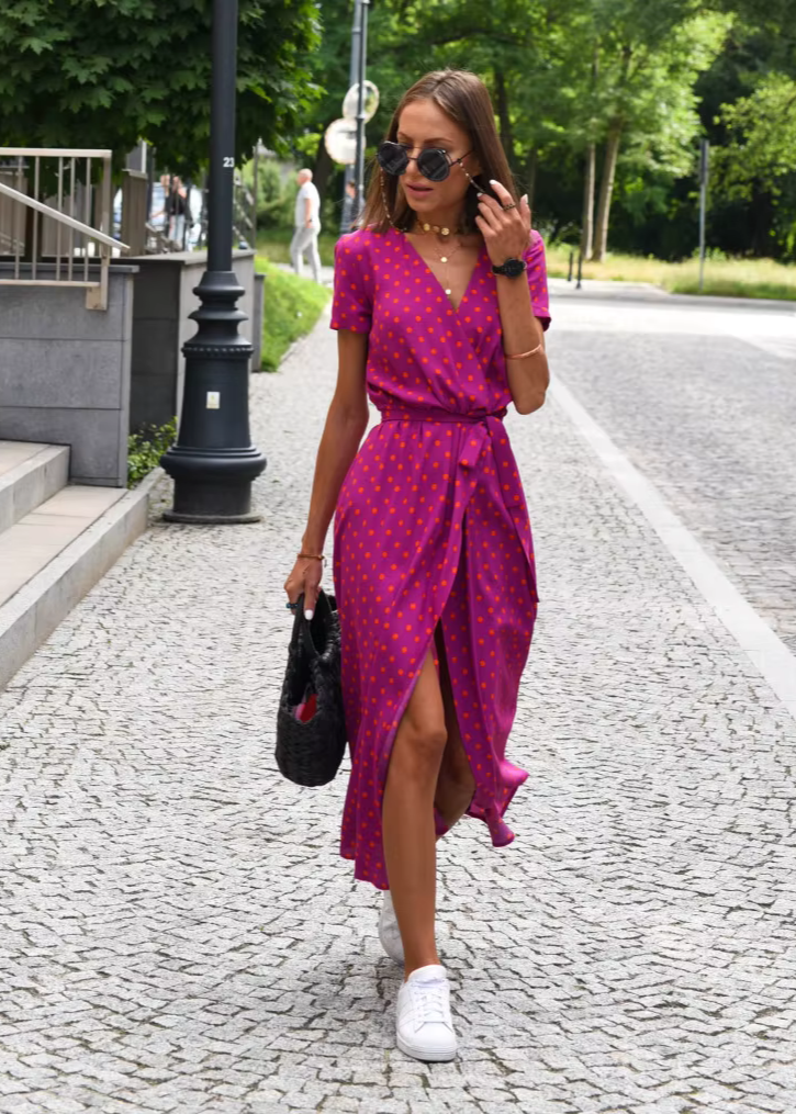 Siena - Robe d'Été Souple et Moderne