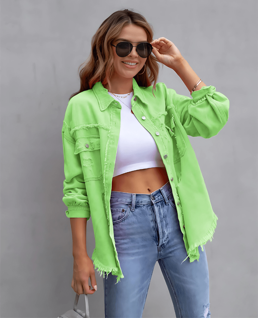 Justine - Harvenue Sunnystitch Denim Jacket