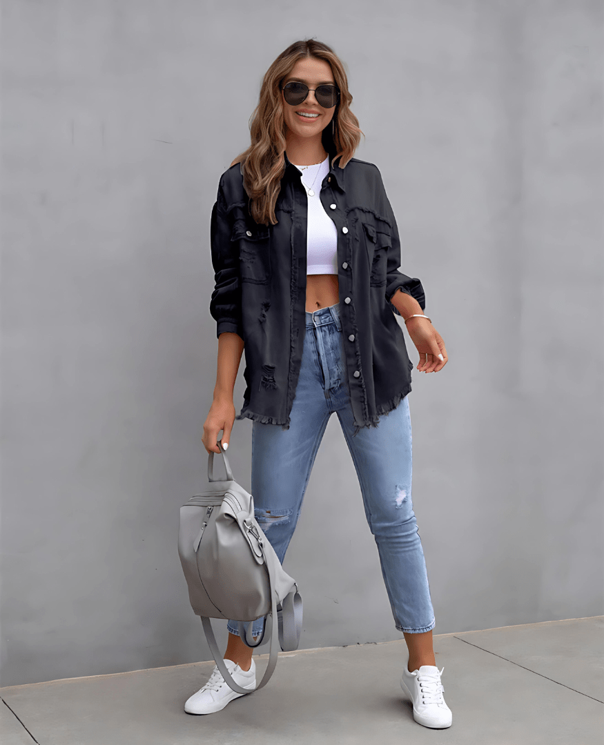 Justine - Harvenue Sunnystitch Denim Jacket
