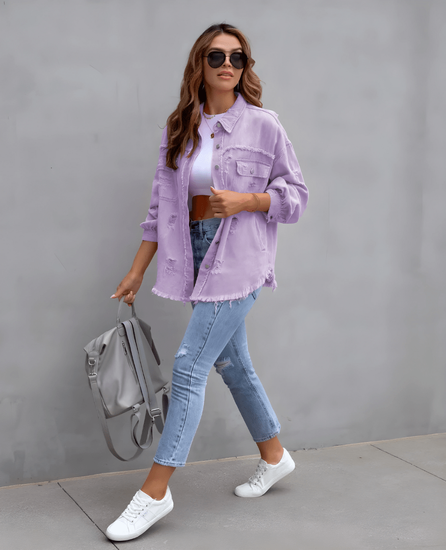 Justine - Harvenue Sunnystitch Denim Jacket