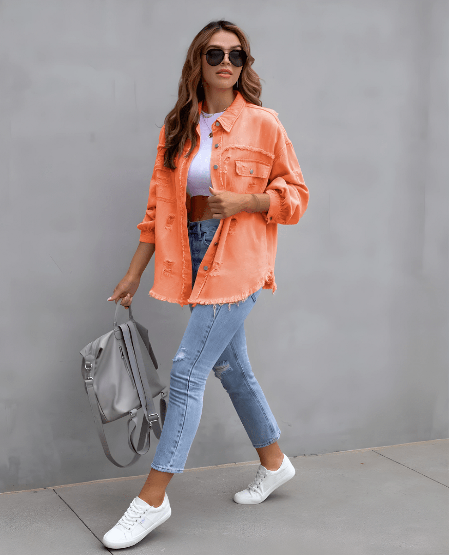 Justine - Harvenue Sunnystitch Denim Jacket