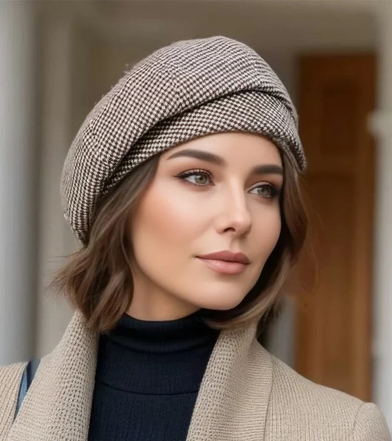 Rhosalissea - Parisian Beret with Timeless Elegance