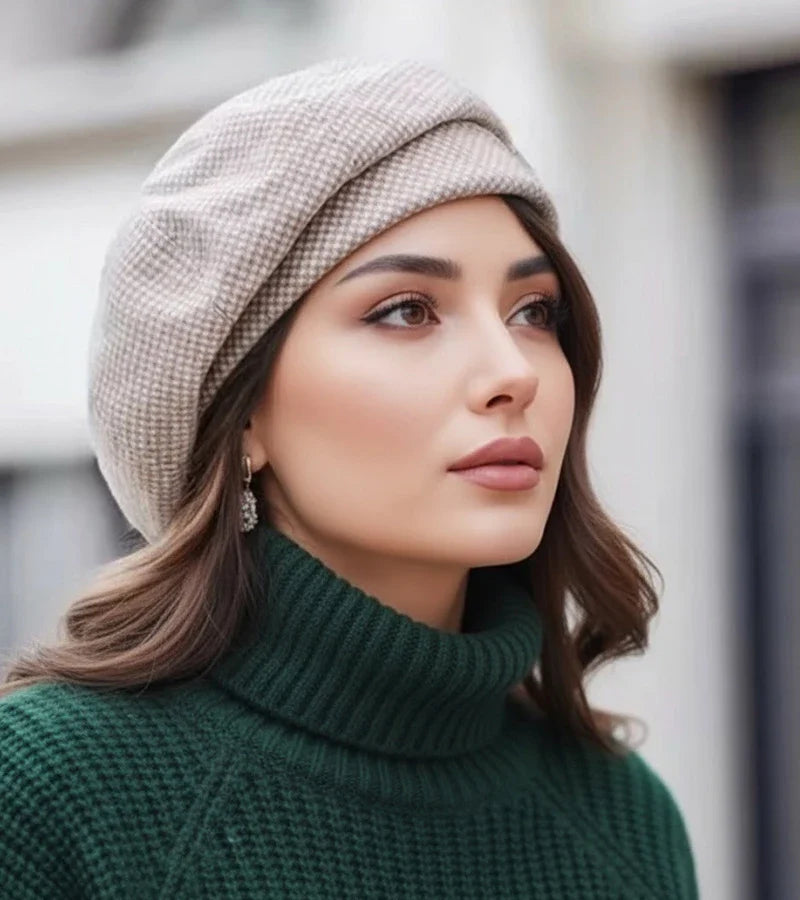 Rhosalissea - Parisian Beret with Timeless Elegance
