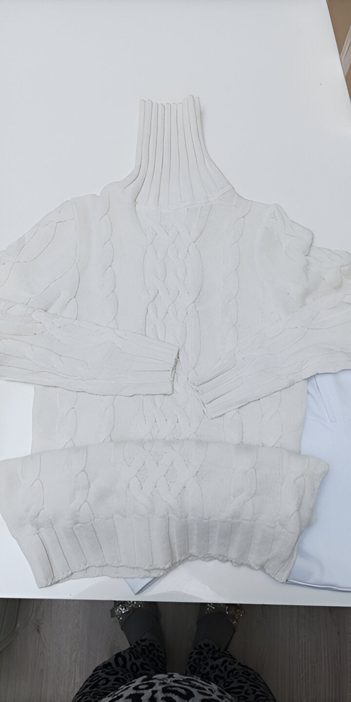 Anastazja - Pull à col roulé douillet et styléa