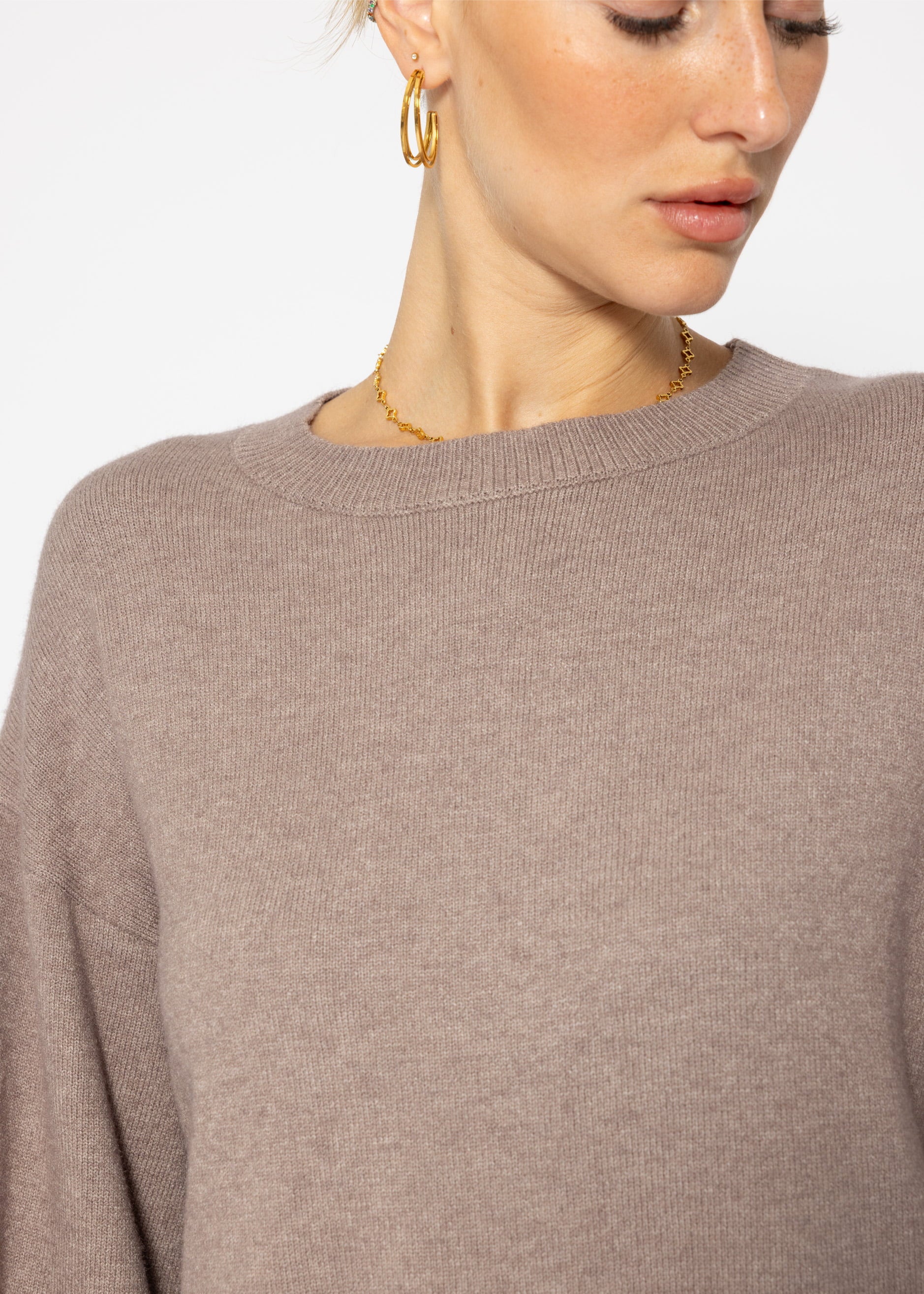 Aimée - Robe Tricot Oversize Élégante