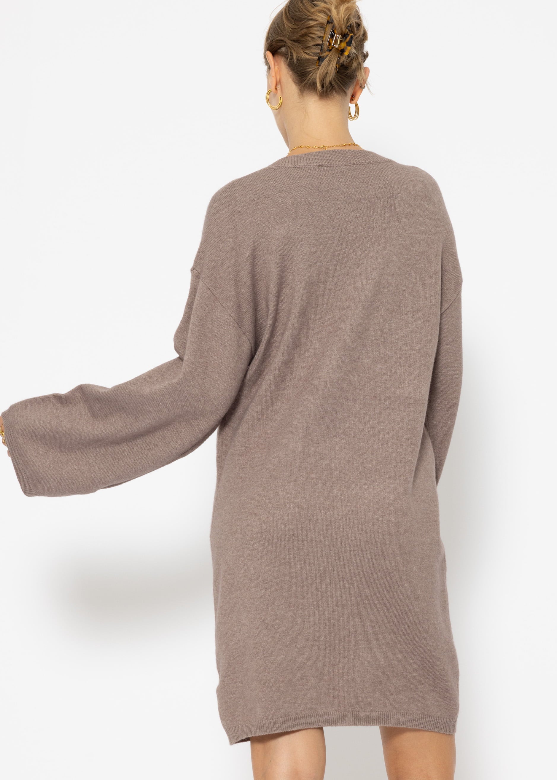 Aimée - Robe Tricot Oversize Élégante