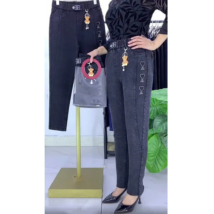 Isalisse - Jeans Sculptants Stretch Et Respirants Pour Femmes