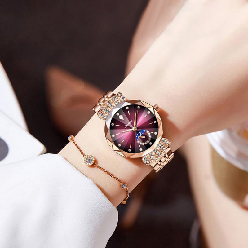 Carina - Timeless shine elegant watch for women