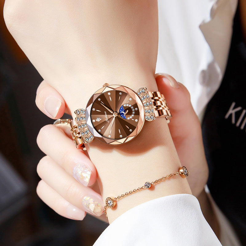 Carina - Timeless shine elegant watch for women