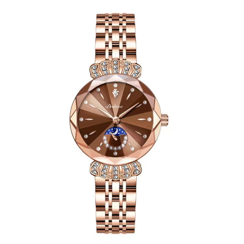 Carina - Timeless shine elegant watch for women