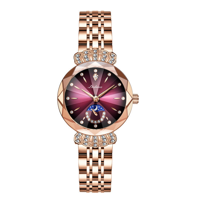 Carina - Timeless shine elegant watch for women
