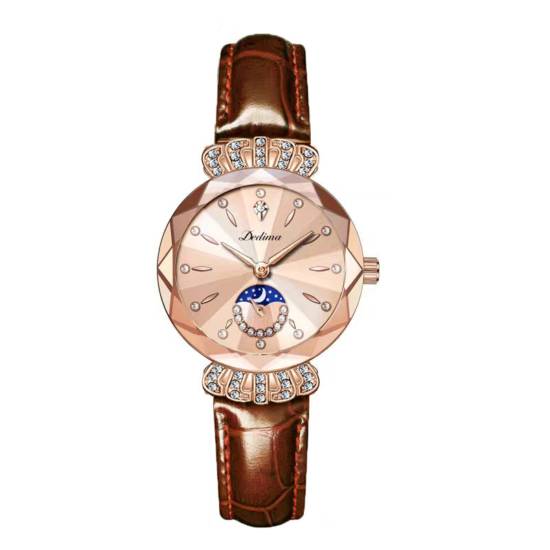 Carina - Timeless shine elegant watch for women