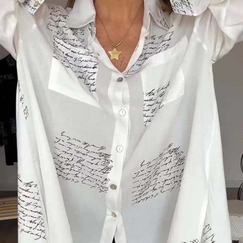 Sina™ - Chemise Imprimée Élégante et Polyvalente
