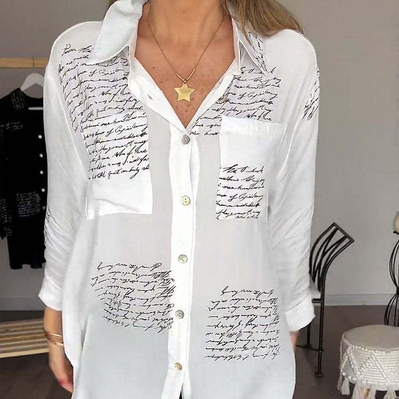 Sina™ - Chemise Imprimée Élégante et Polyvalente