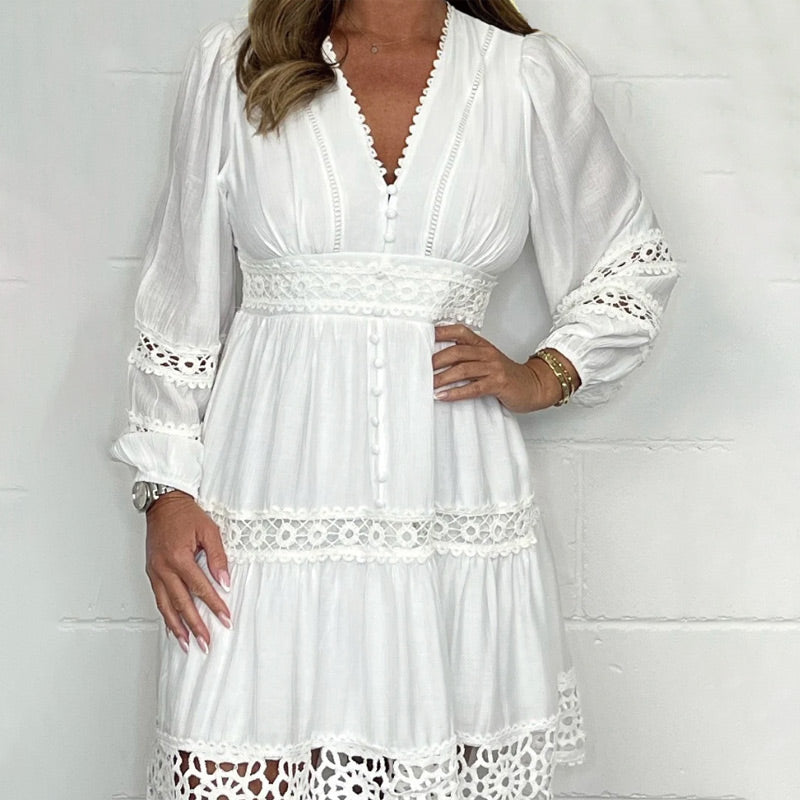 Anya - Robe en dentelle vintage pour femmes
