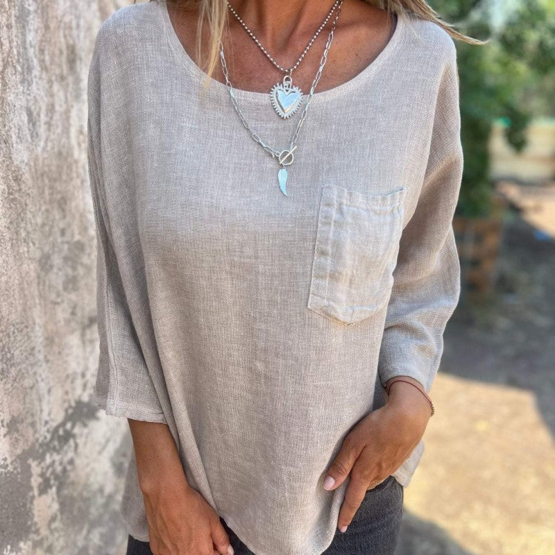 Noraya - Casual cotton shirt