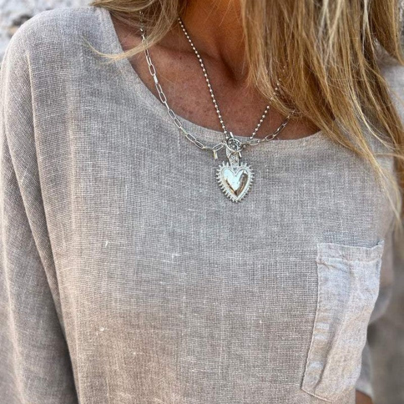 Noraya - Casual cotton shirt