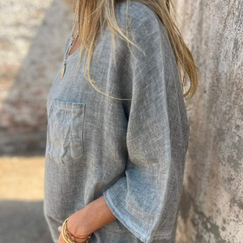 Noraya - Casual cotton shirt