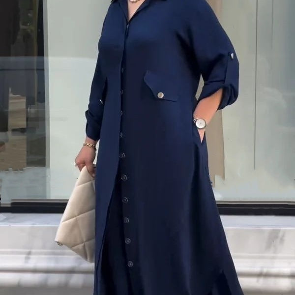 Danae - Women's Casual Solid Color 2 Piece Set