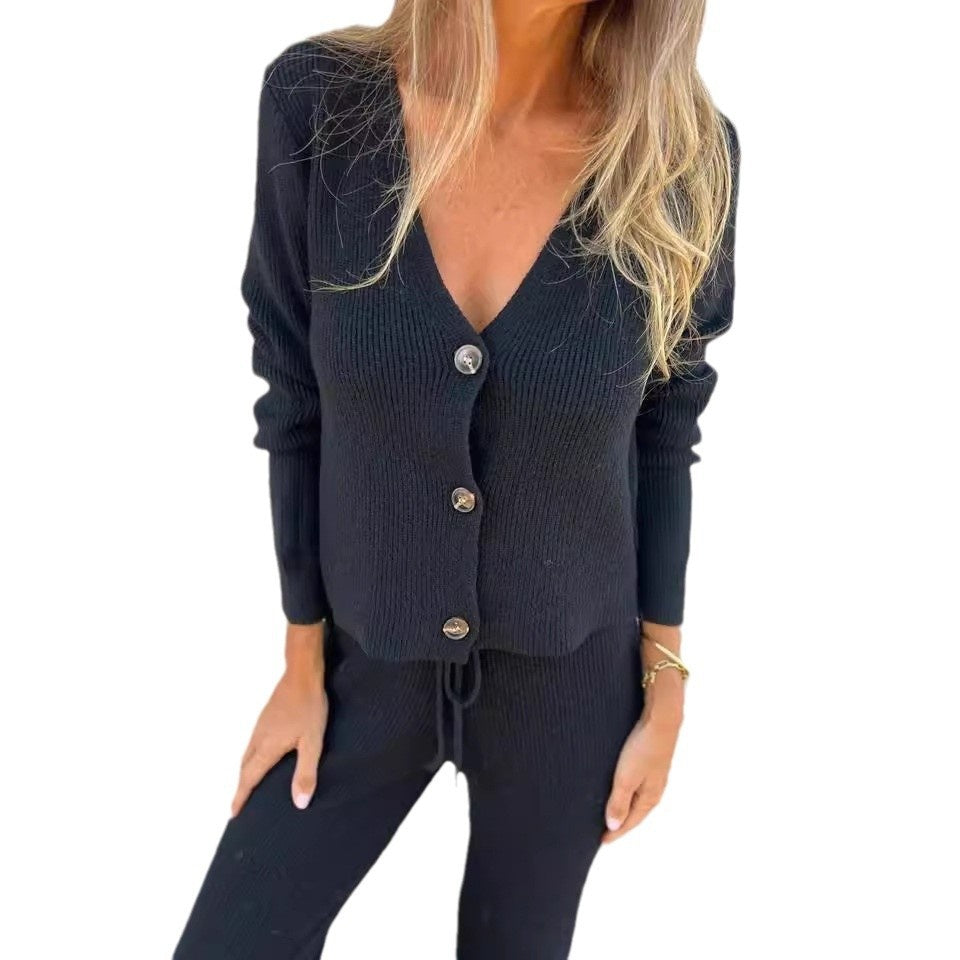 Ilse - Ensemble Cardigan & Pantalon Élégant pour Femmes