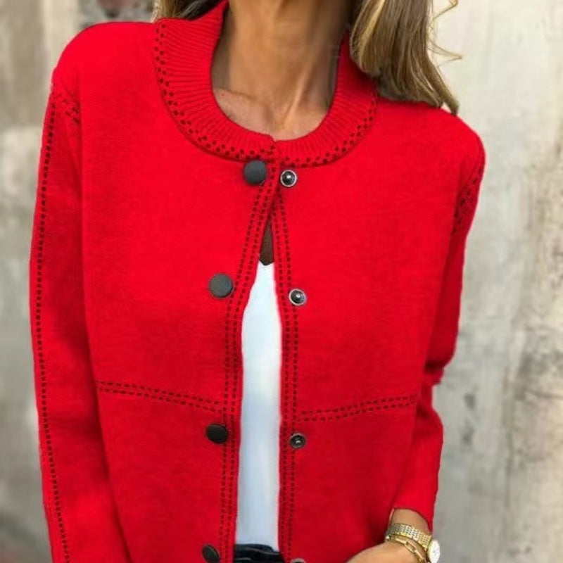 Bea - Cardigan Femme avec Fermeture à Boutons