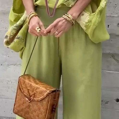 Régine™ - Loose Printed Chiffon 2-Piece Set