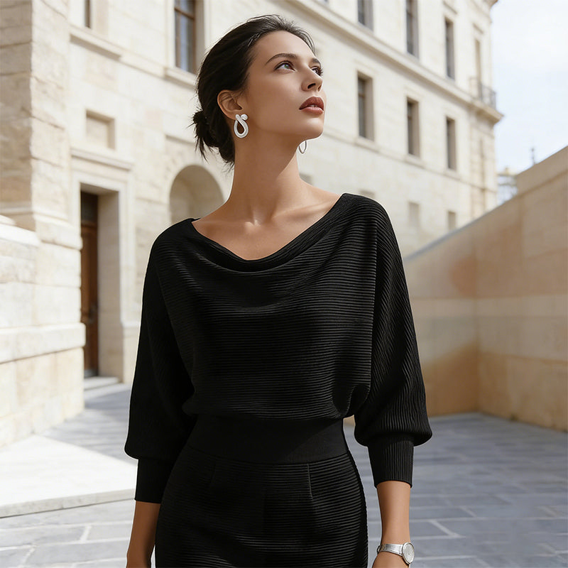 Cyranisse - Robe Sculptante Élégance Moderne