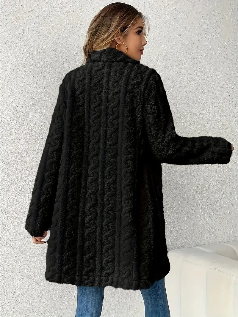 Léa - Women's faux fur coat