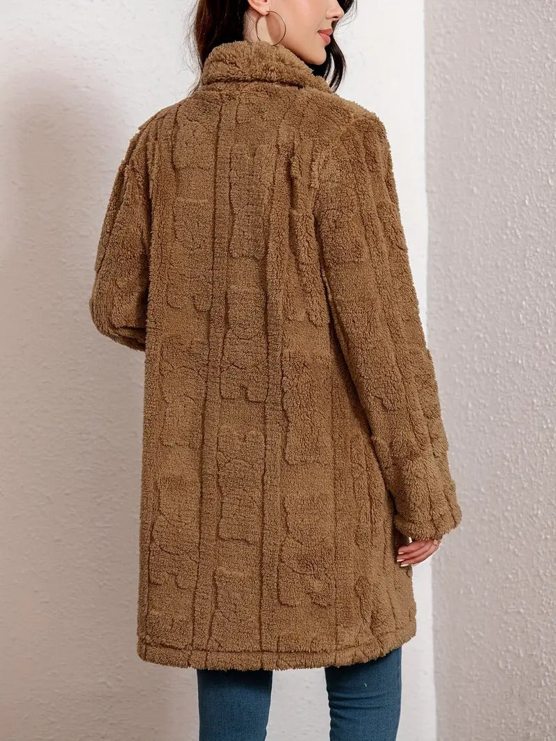 Léa - Women's faux fur coat