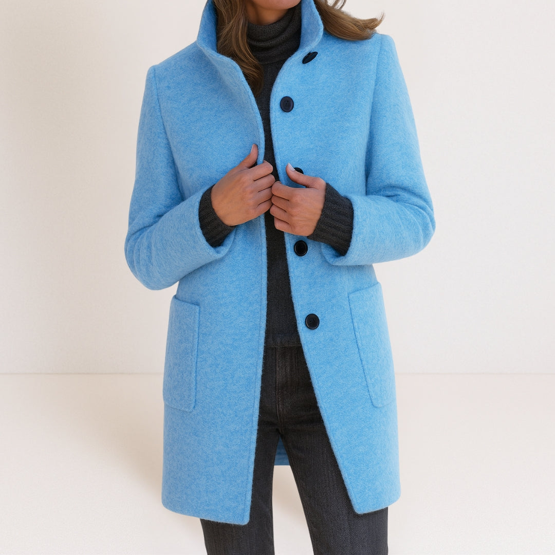 Kaloria - Women's Jacket with Stand-Up Collar