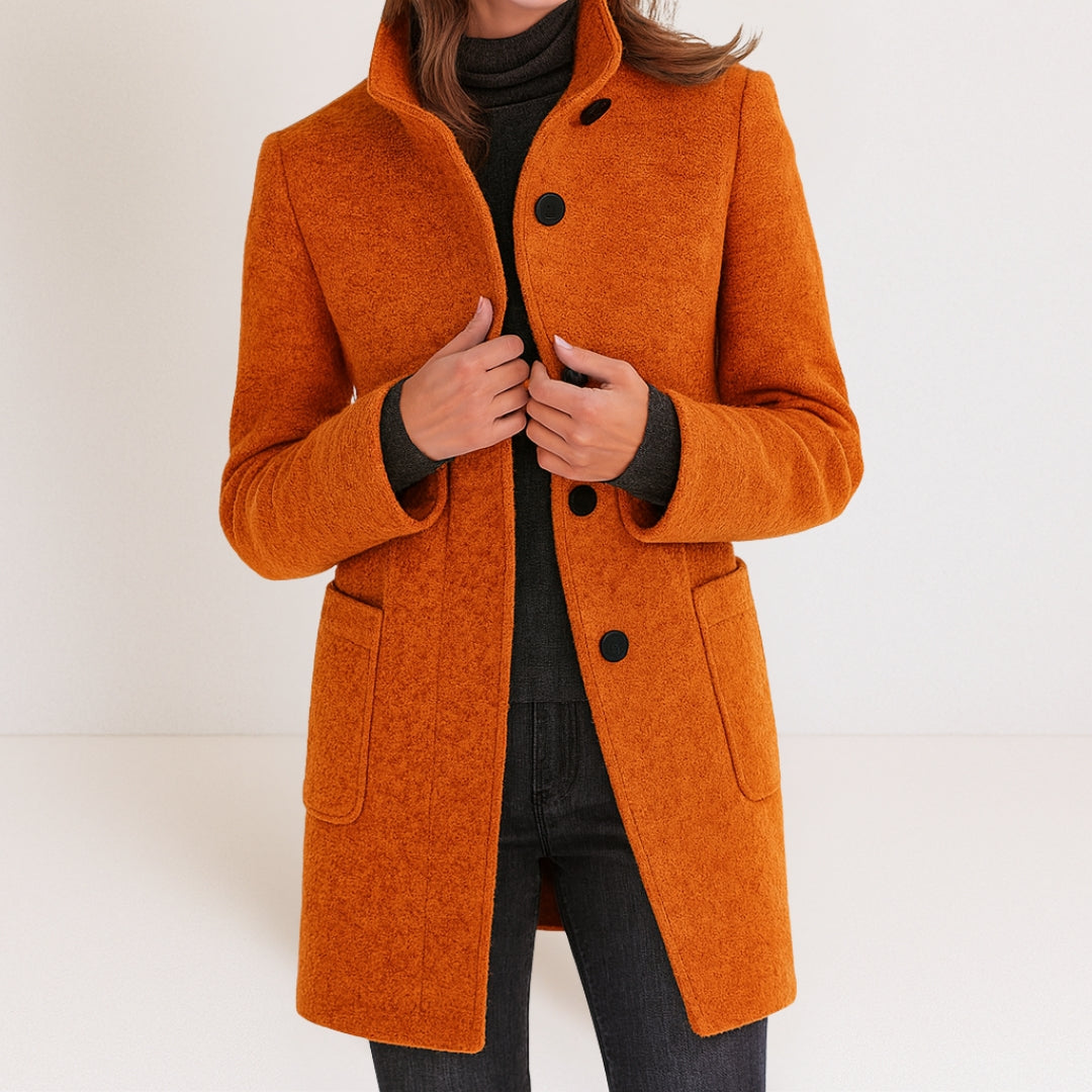 Kaloria - Women's Jacket with Stand-Up Collar