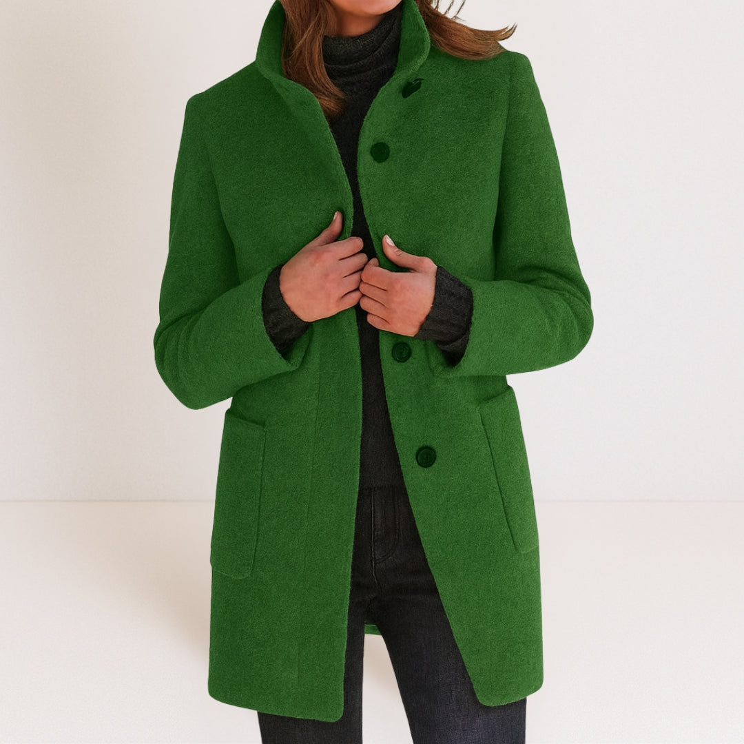 Kaloria - Women's Jacket with Stand-Up Collar