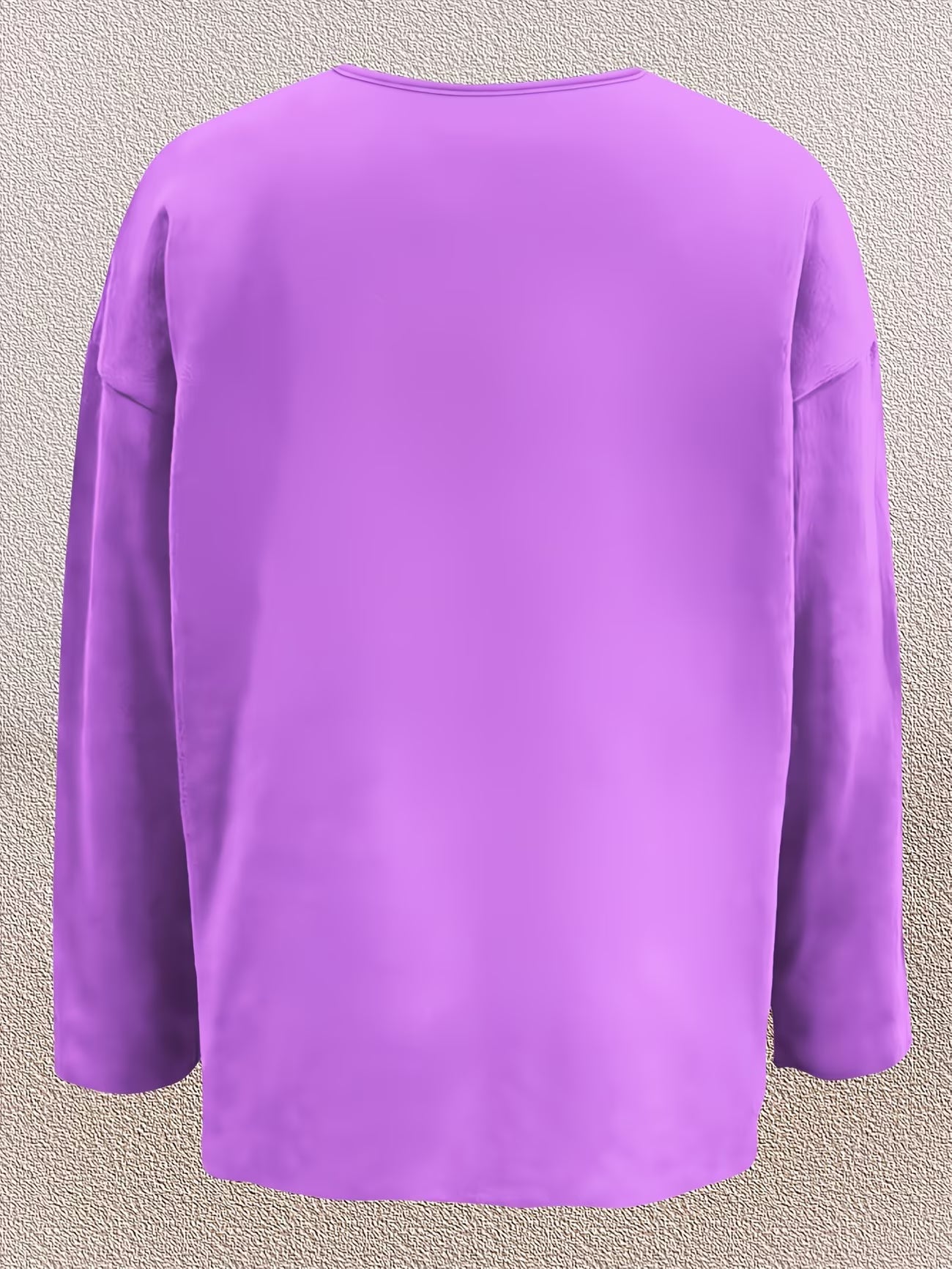 Olivira - Loose-fitting top with a nature-inspired floral pattern 