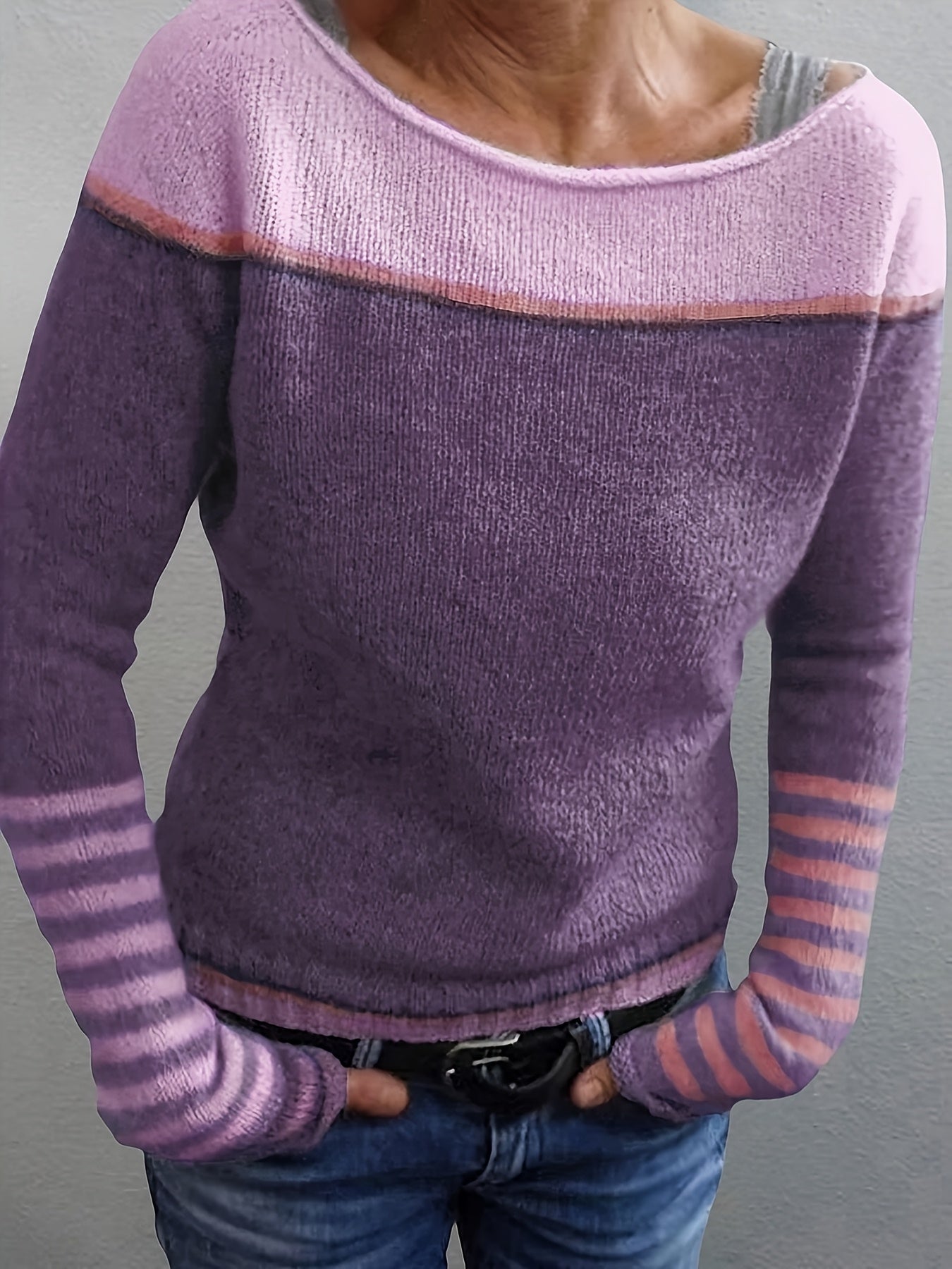 Isavielle - Striped Cashmere Sweater 