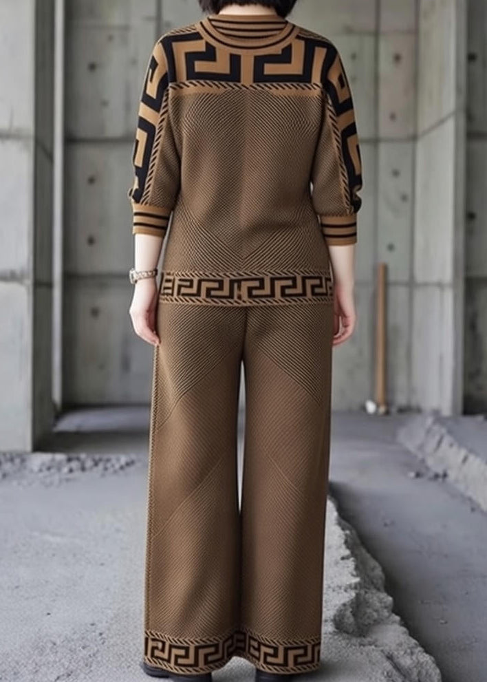 Thaliravonne - Retro Chic Two-Piece Set 