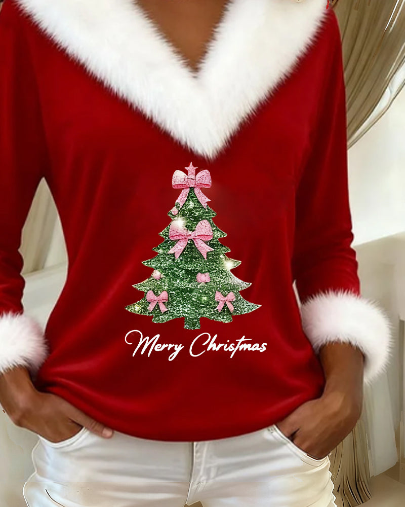 Marivessae - Pull Femme Doux à Col V en Tricot