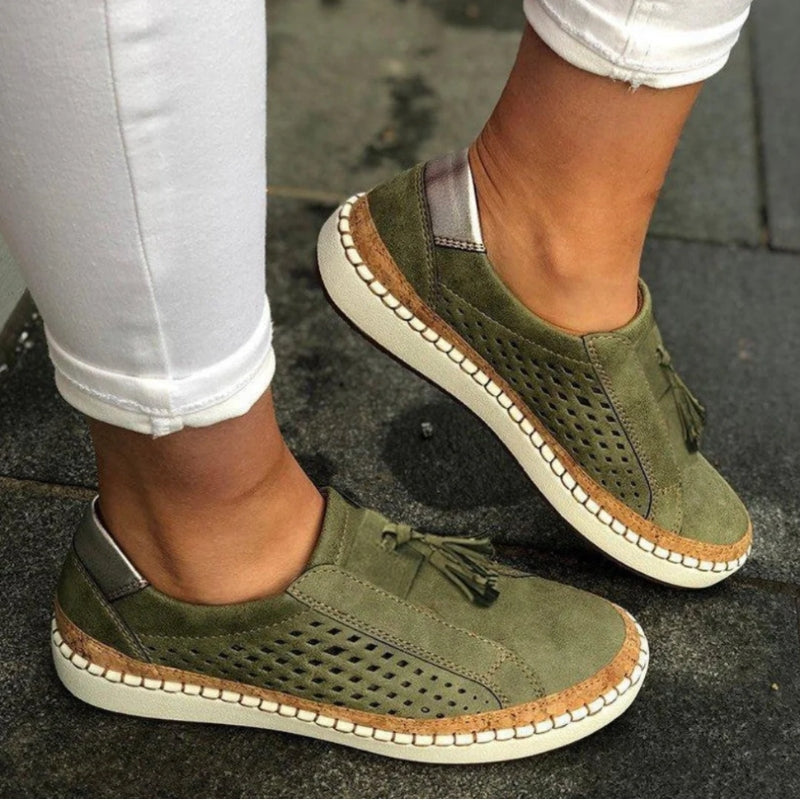 Quelindrae - Chaussures Slip-On Confortables Pour Femme