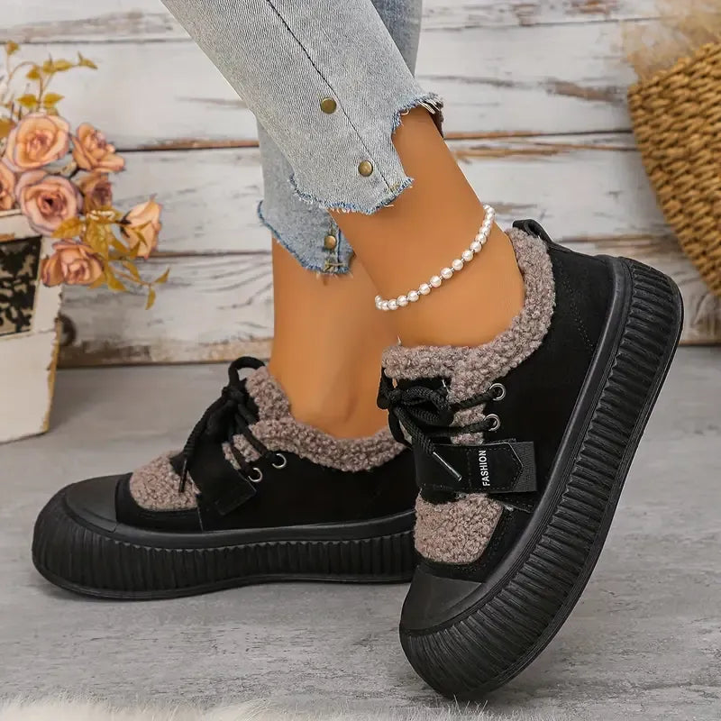 Nirelia - Baskets Chaudes Confort Hiver pour Femmes