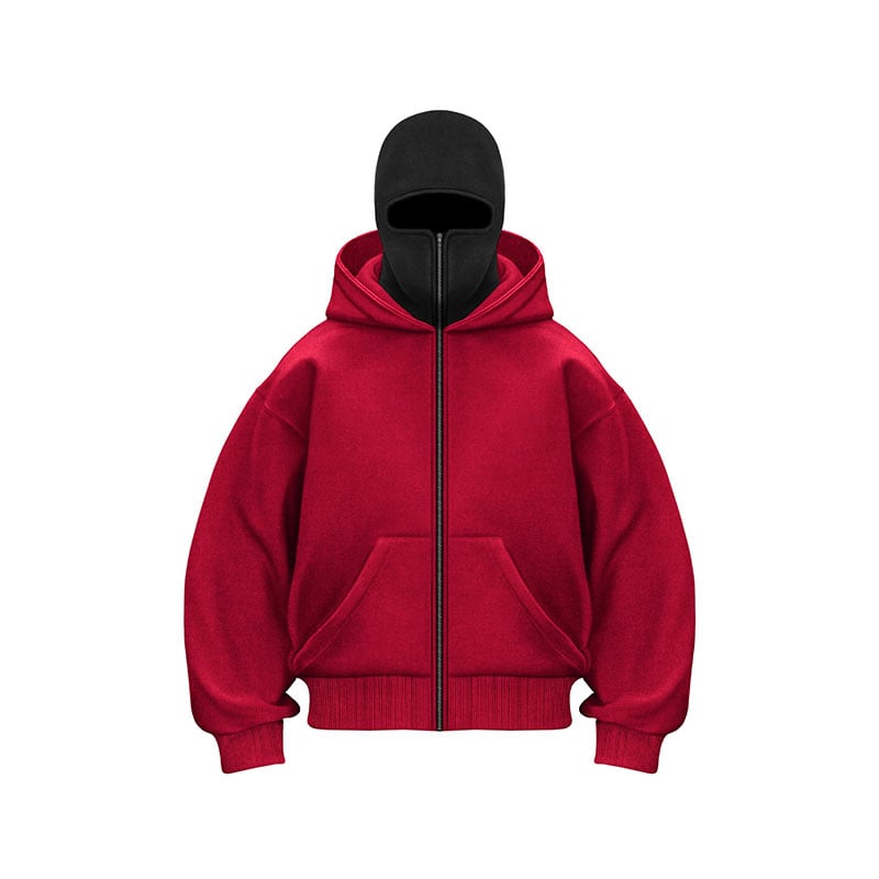 Lucas - Sweat à capuche double couche avec doublure matelassée