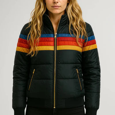 Monique™ - Doudoune Hiver Femme avec Capuche et Poches Oversize