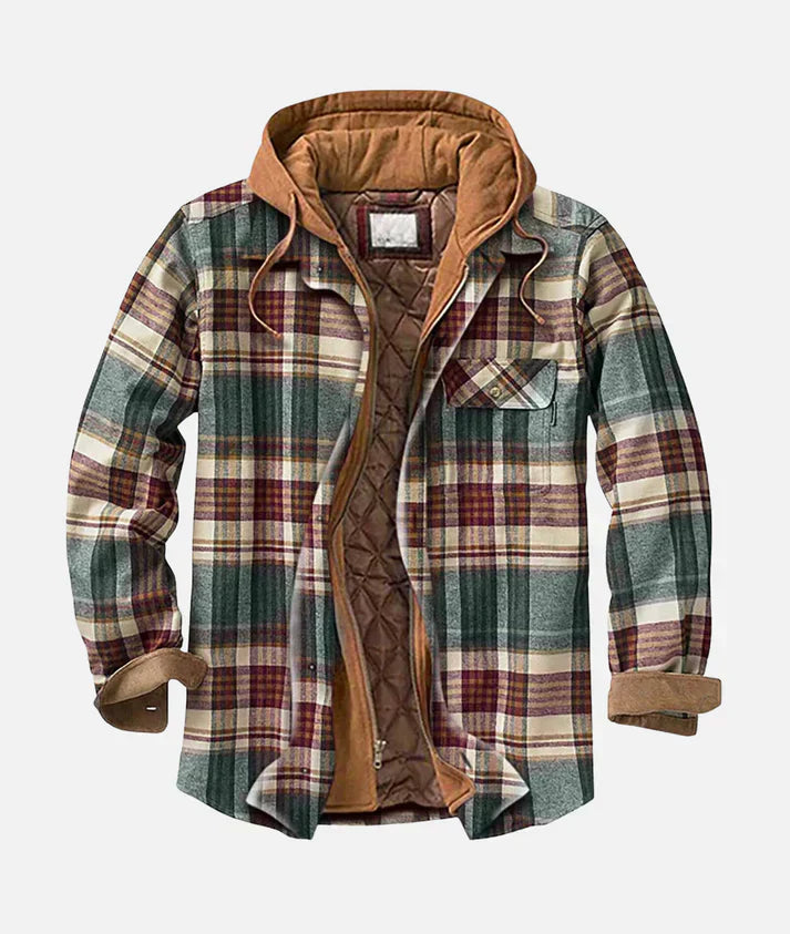 Alain™ – Veste patchwork à carreaux